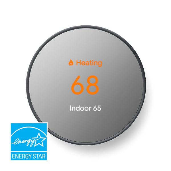 Google Nest Thermostat - Charcoal